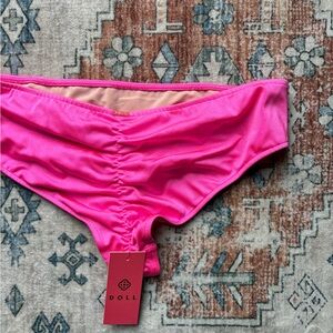 DOLL & Co large Women's Pink Swim Bottom